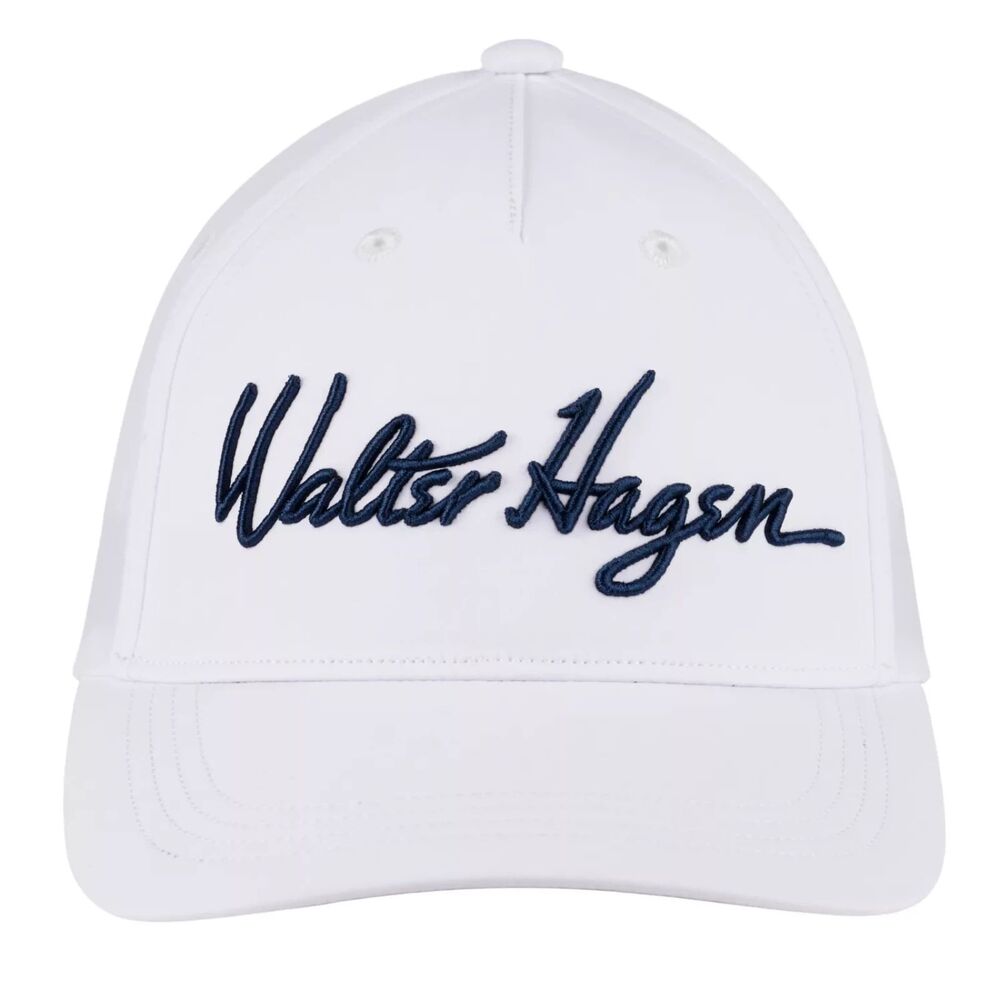 Walter Hagen Men's Script Cap - Color: White
